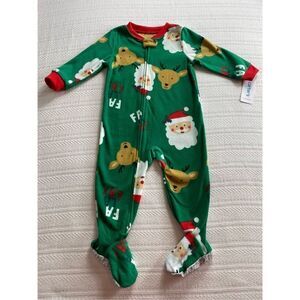 CARTER’S 18M WINTER FLEECE FOOTED SLEEPERS